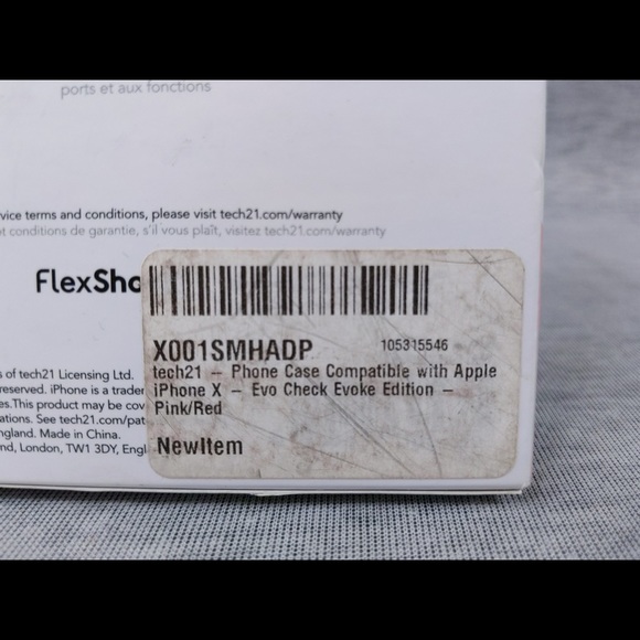 👯‍♀️Host Pick⚡️NEW Tech21 Evo Check Evoke Edition Case for iPhone X - Picture 11 of 11